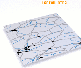 3d view of Lgota Błotna