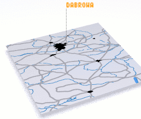 3d view of Dąbrowa