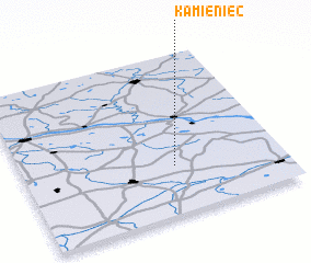 3d view of Kamieniec