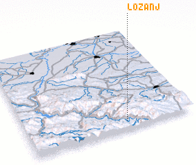 3d view of Lozanj