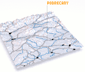 3d view of Podrečany