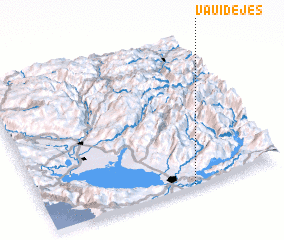 3d view of Vau i Dejës