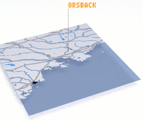 3d view of Örsbäck