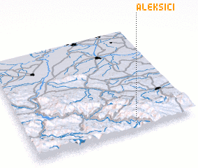 3d view of Aleksići