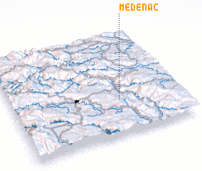 3d view of Medenac