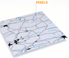 3d view of Pradła