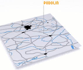 3d view of Podolin