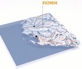 3d view of Ruzhdie