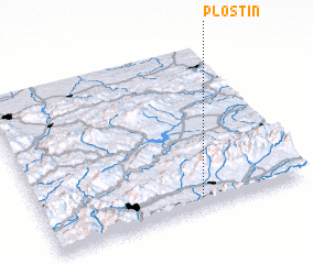 3d view of Ploštín