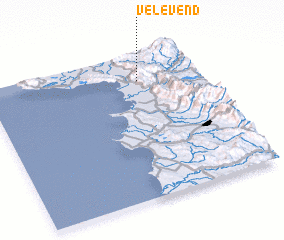 3d view of Velë-Vend