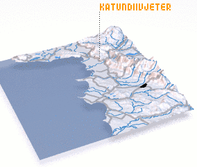 3d view of Katundi i Vjetër