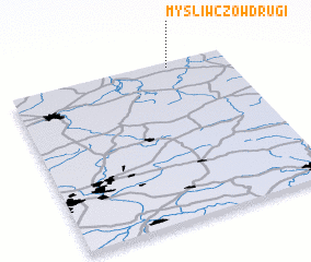 3d view of Myśliwczów Drugi