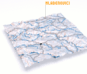 3d view of Mladenovići