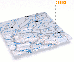 3d view of Ćebići