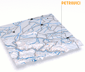 3d view of (( Petrovići ))