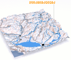 3d view of Vukjakaj-Gegaj