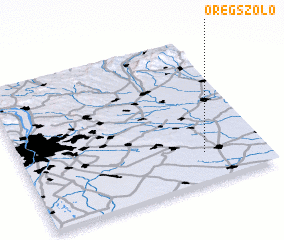 3d view of Öregszőlő