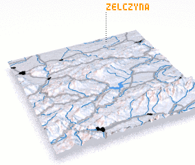 3d view of Żelczyna