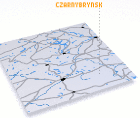 3d view of Czarny Bryńsk