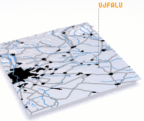 3d view of Újfalu