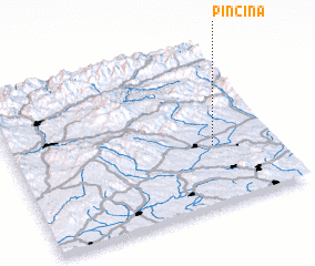 3d view of Pinciná