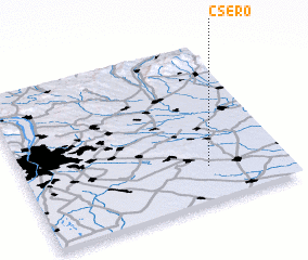 3d view of Cserő