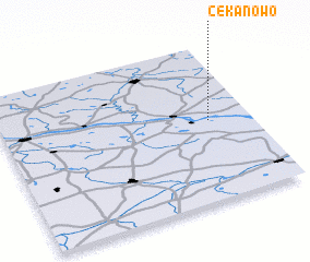 3d view of Cekanowo