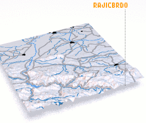 3d view of Rajić Brdo