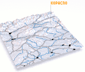 3d view of Kopačno