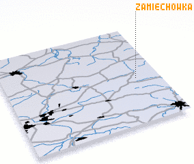 3d view of Zamiechówka