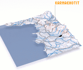 3d view of Karma e Hotit