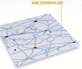 3d view of Wiączemin Polski