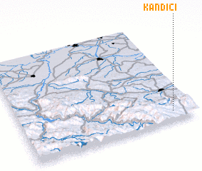 3d view of Kandići