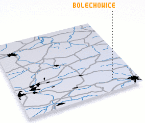 3d view of Bolechowice