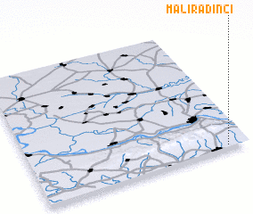 3d view of Mali Radinci