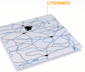 3d view of Łyszkowice