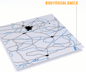 3d view of Budy Nosalewice