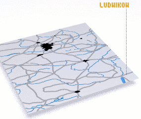 3d view of Ludwików