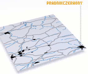 3d view of Prądnik Czerwony