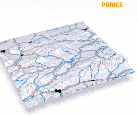 3d view of Ponice