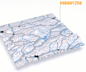 3d view of Raba Wyżna