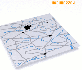 3d view of Kazimierzów