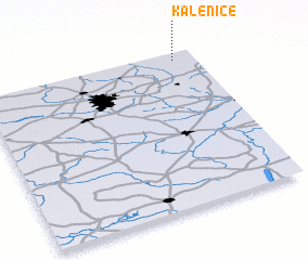 3d view of Kalenice