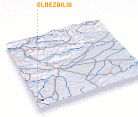 3d view of El Mezaïlia