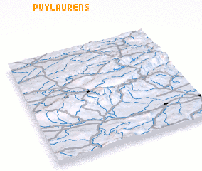 3d view of Puylaurens