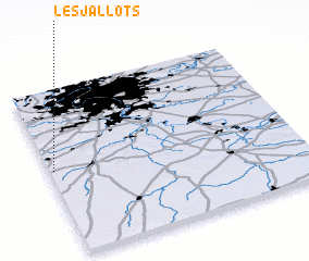 3d view of Les Jallots