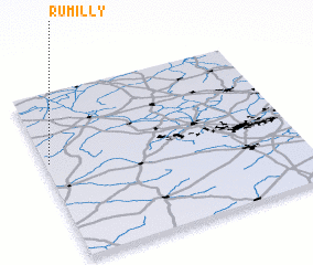 3d view of Rumilly