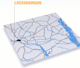3d view of Losso Goungou