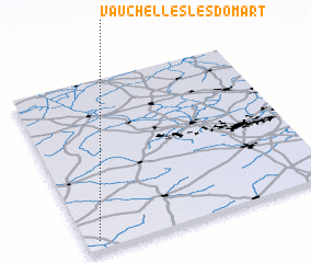 3d view of Vauchelles-lès-Domart