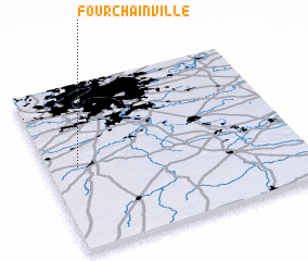 3d view of Fourchainville